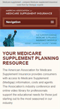 Mobile Screenshot of medicaresupp.org